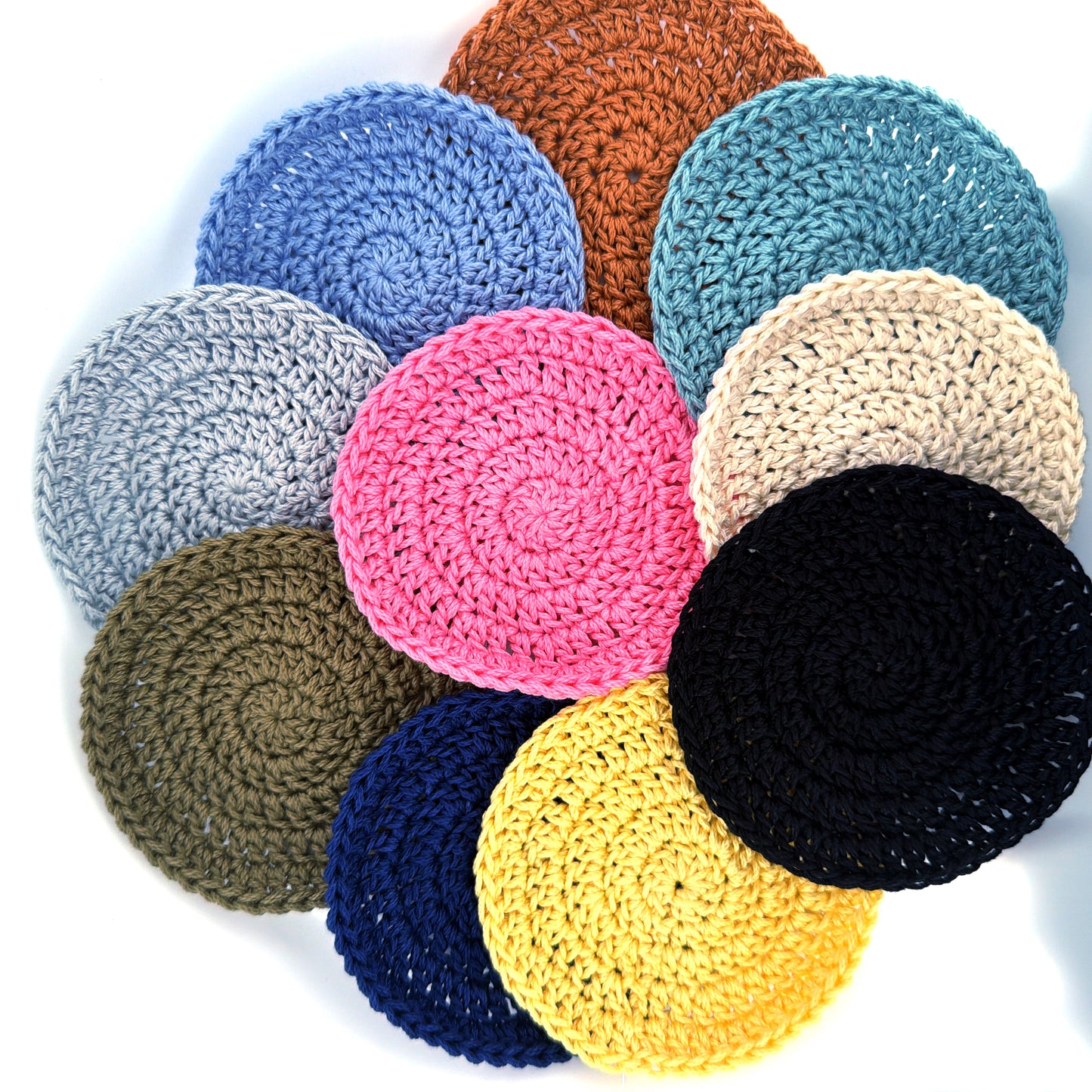 Crochet Coasters - Set of 4