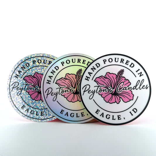Peyton's Candles Stickers
